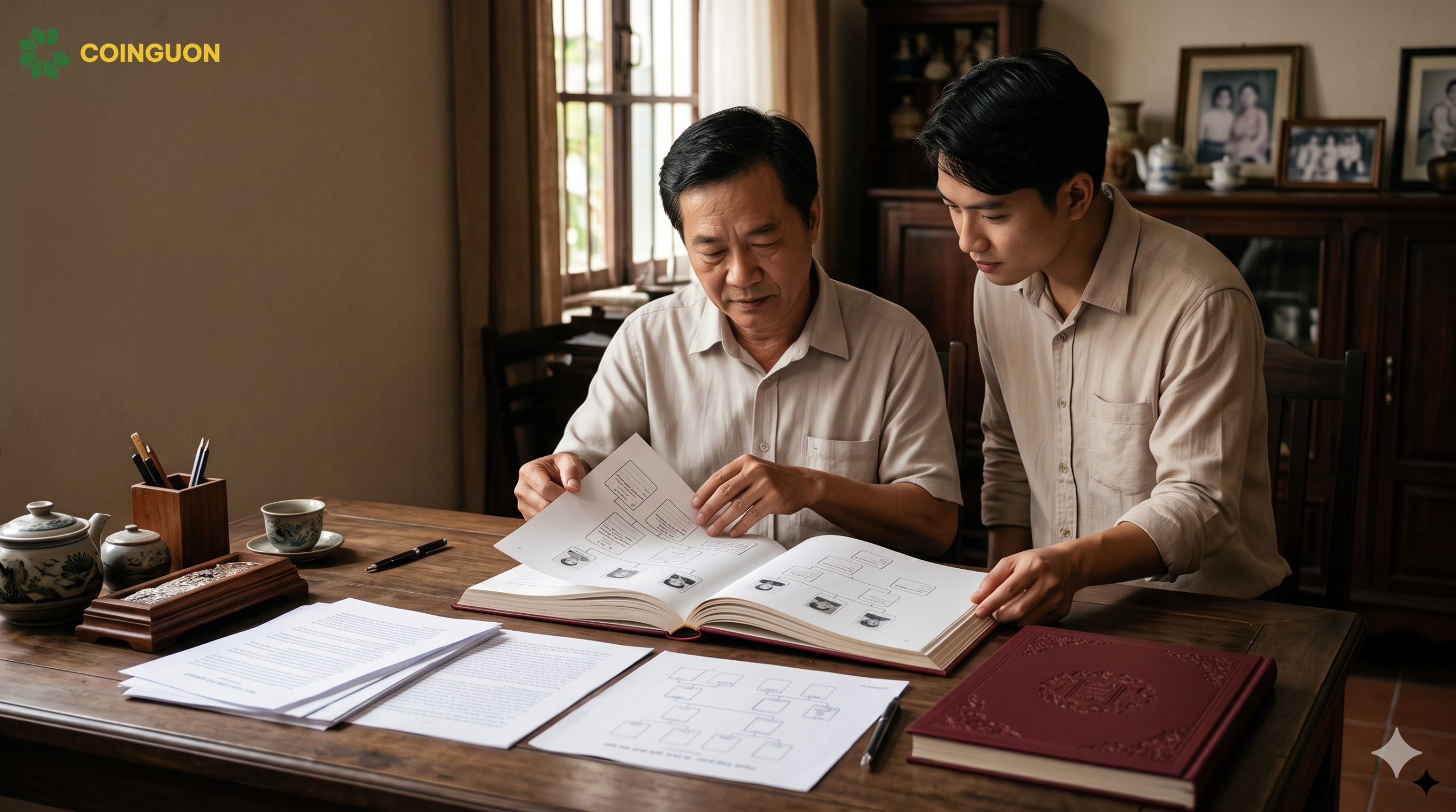 Mẫu lập gia phả dòng họ và cách hoàn thiện nội dung để thuận tiện tra cứu, in ấn - Cội Nguồn ORA