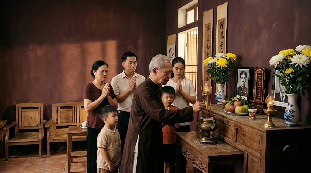 Nghi thức cúng giỗ truyền thống của người Việt: Nguồn gốc, ý nghĩa và giá trị trong đời sống gia đình - Cội Nguồn ORA