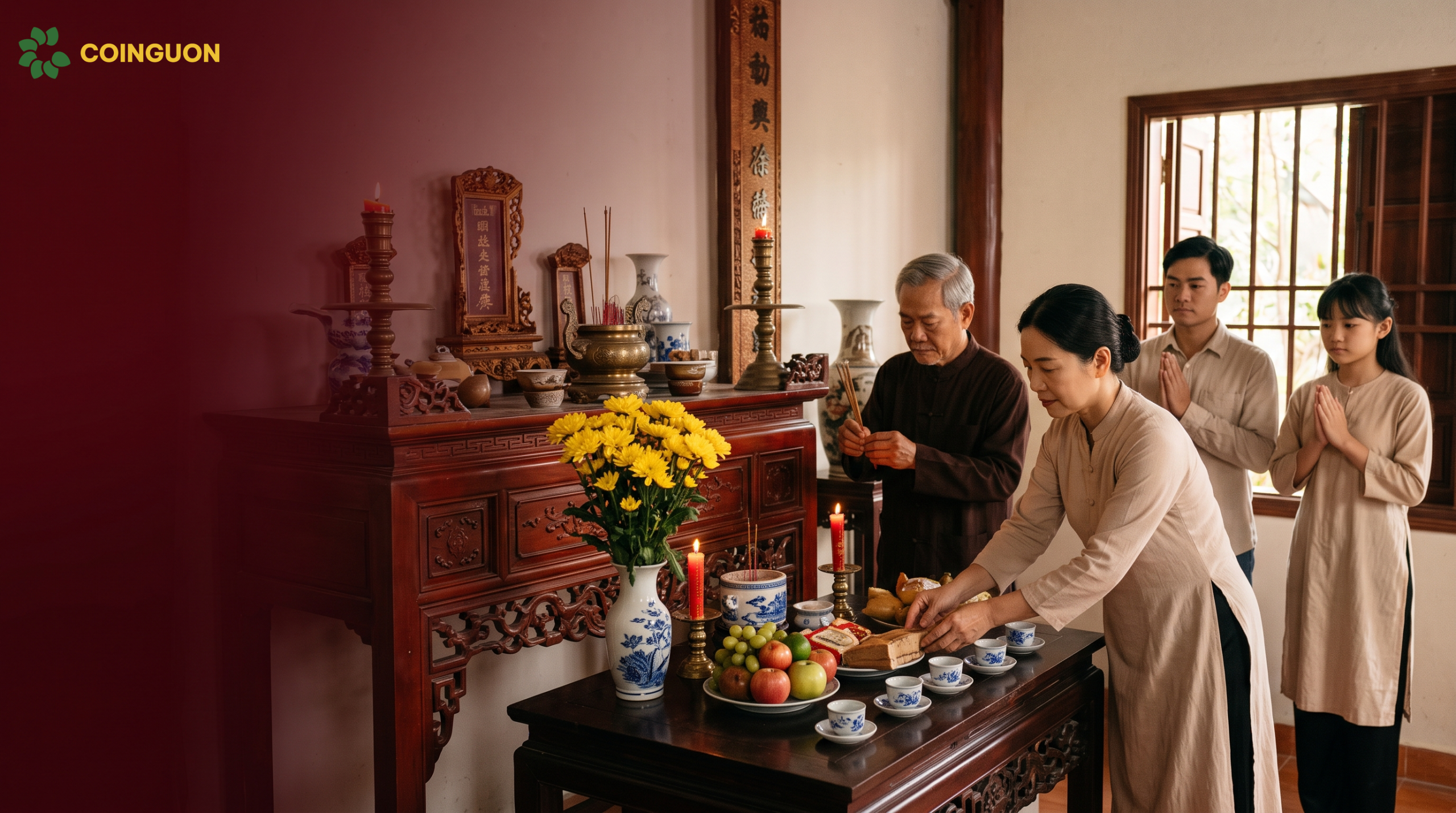 Nghi thức cúng phả độ gia tiên: Chuẩn bị lễ vật và trình tự thực hiện trang nghiêm - Cội Nguồn ORA