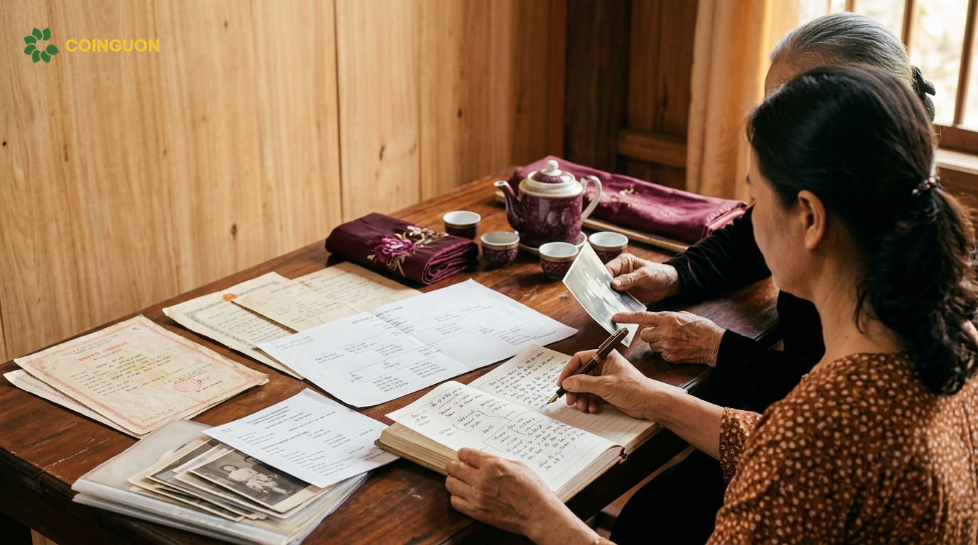 Ngoại phả gồm những thông tin gì? Cách ghi chép bên ngoại rõ ràng, trang trọng - Cội Nguồn ORA