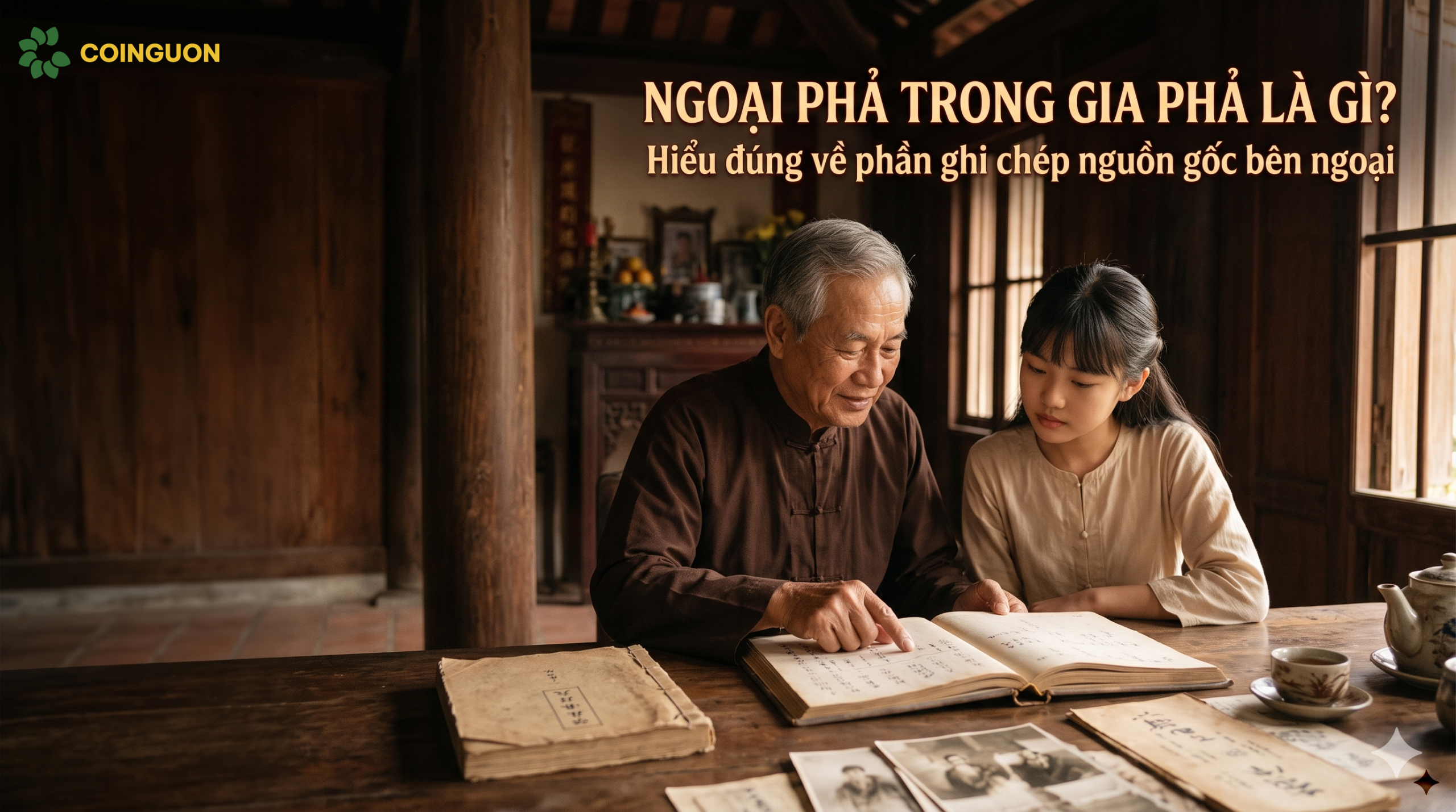 Ngoại phả trong gia phả là gì? Hiểu đúng về phần ghi chép nguồn gốc bên ngoại - Cội Nguồn ORA