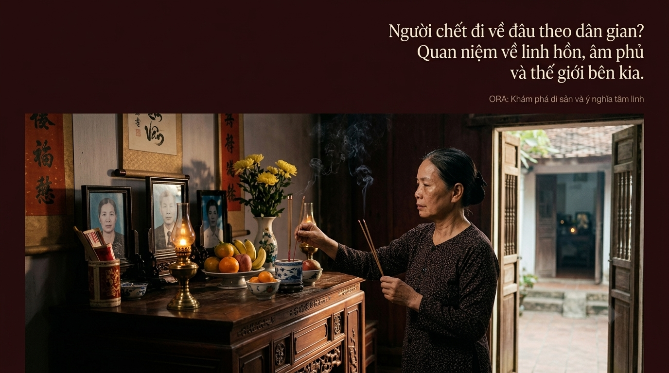 Quan niệm dân gian về linh hồn, âm phủ và thế giới bên kia - Cội Nguồn ORA