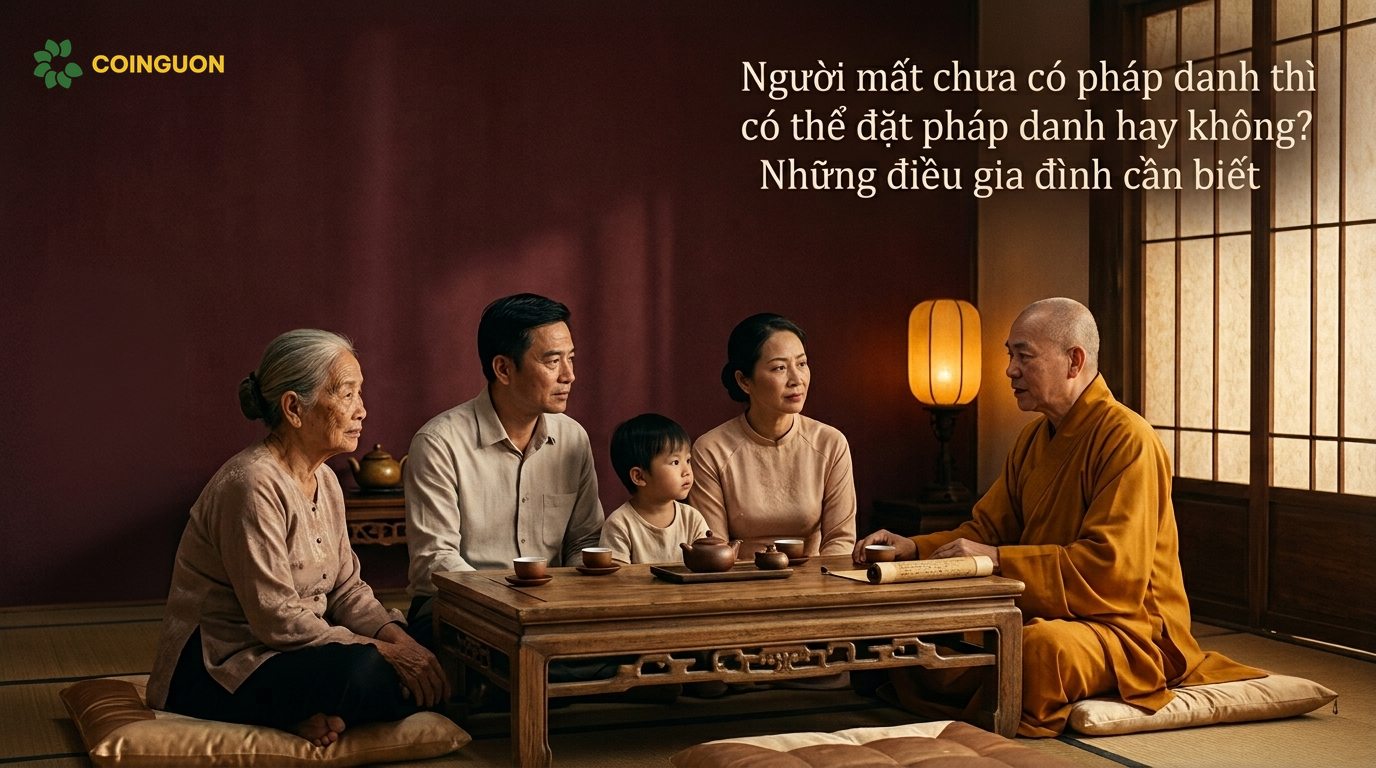 Đặt pháp danh cho người mất chưa có pháp danh - Cội Nguồn ORA