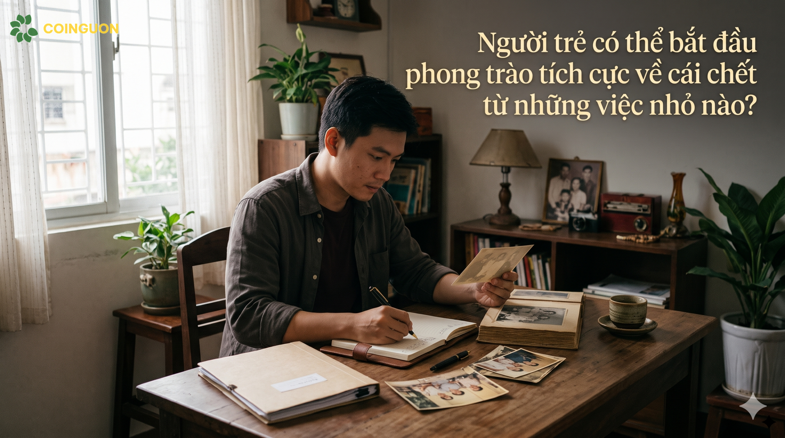 Người trẻ chủ động ghi chép, sắp xếp giấy tờ và lưu giữ ký ức gia đình như những bước chuẩn bị thiết thực cho cuối đời - Cội Nguồn ORA