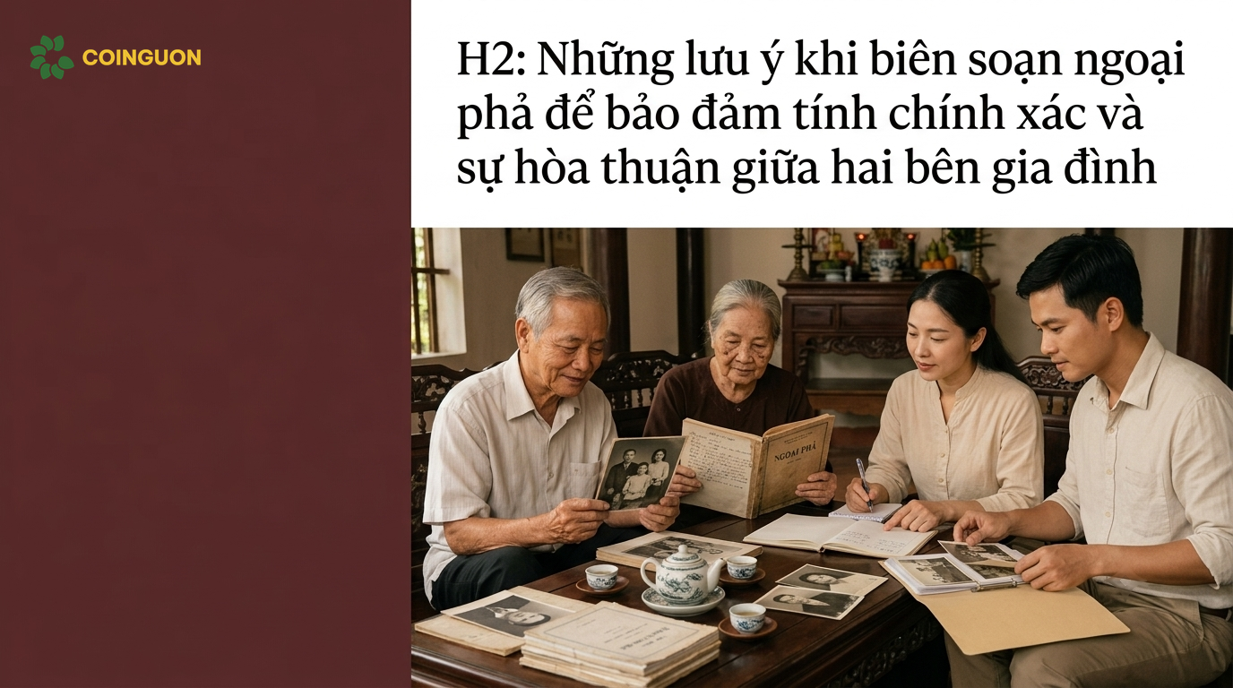 Những lưu ý khi biên soạn ngoại phả để bảo đảm tính chính xác và sự hòa thuận giữa hai bên gia đình - Cội Nguồn ORA