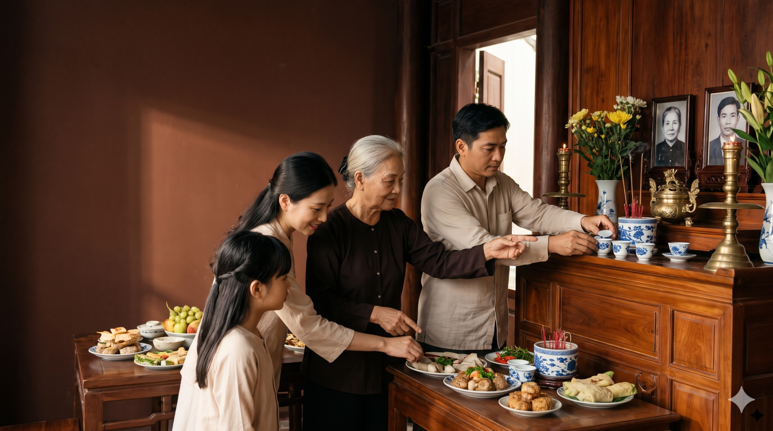 Những lưu ý khi thực hiện nghi thức cúng giỗ truyền thống để tránh sai sót và giữ hòa khí gia đình - Cội Nguồn ORA