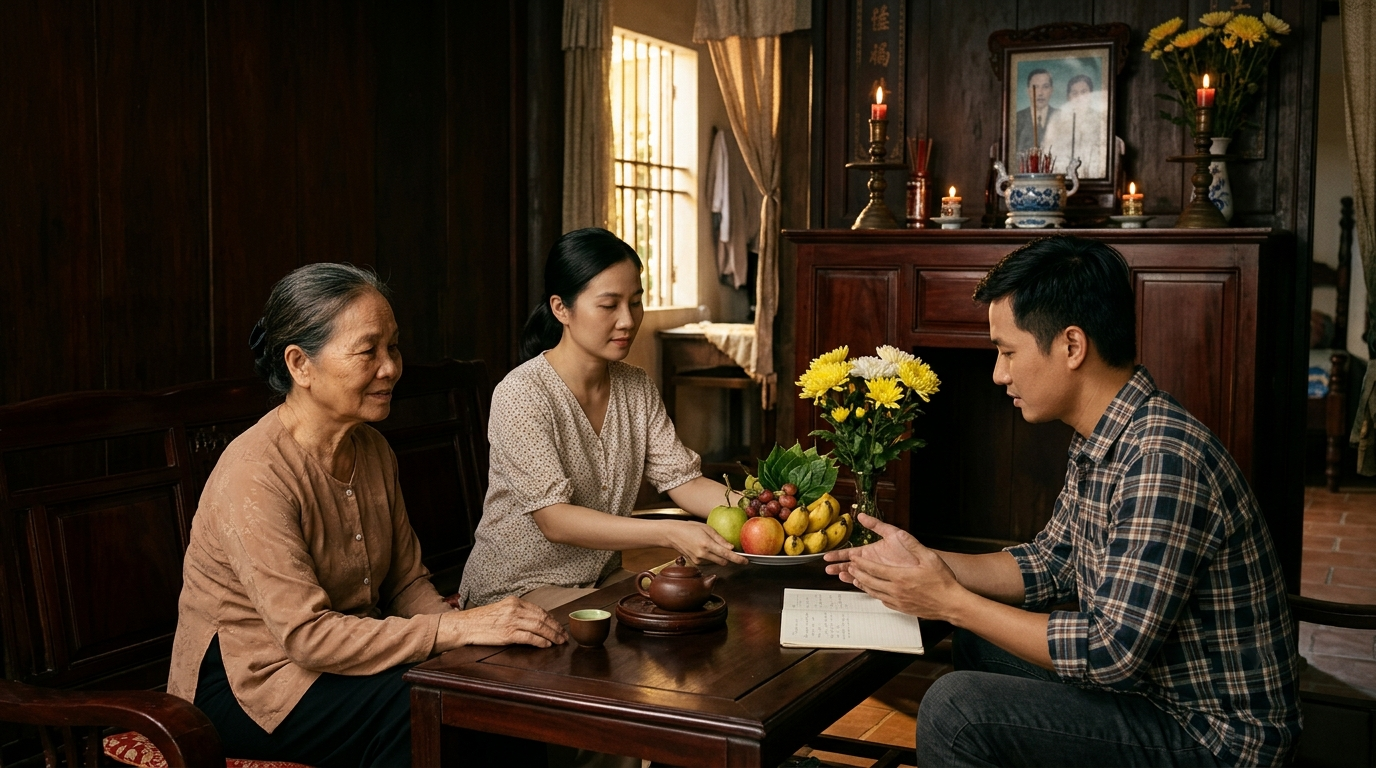 Những tình huống thường gặp khi cúng cáo trước ngày giỗ và cách thực hành đúng mực - Cội Nguồn ORA