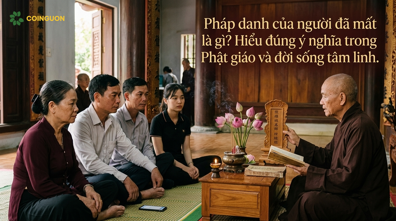 Pháp danh của người đã mất là gì - Cội Nguồn ORA