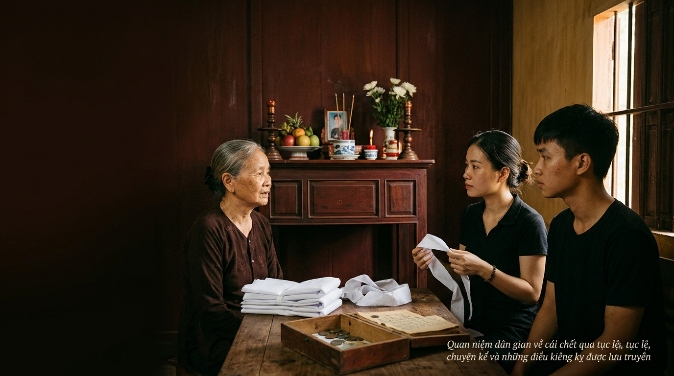 Phong tục tang lễ, chuyện kể dân gian và những điều kiêng kỵ về cái chết ở Việt Nam - Cội Nguồn ORA