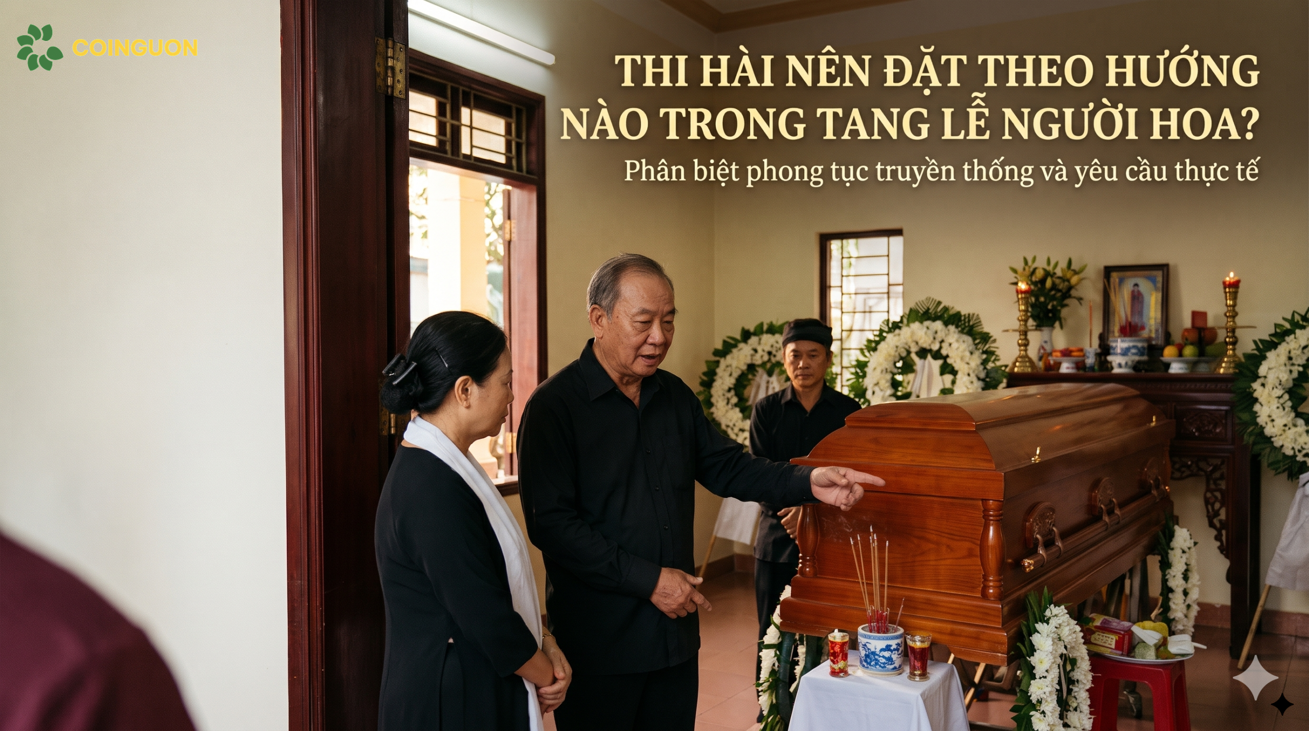 Thi hài nên được đặt theo hướng nào trong tang lễ người Hoa? Phân biệt phong tục truyền thống và yêu cầu thực tế - Cội Nguồn ORA