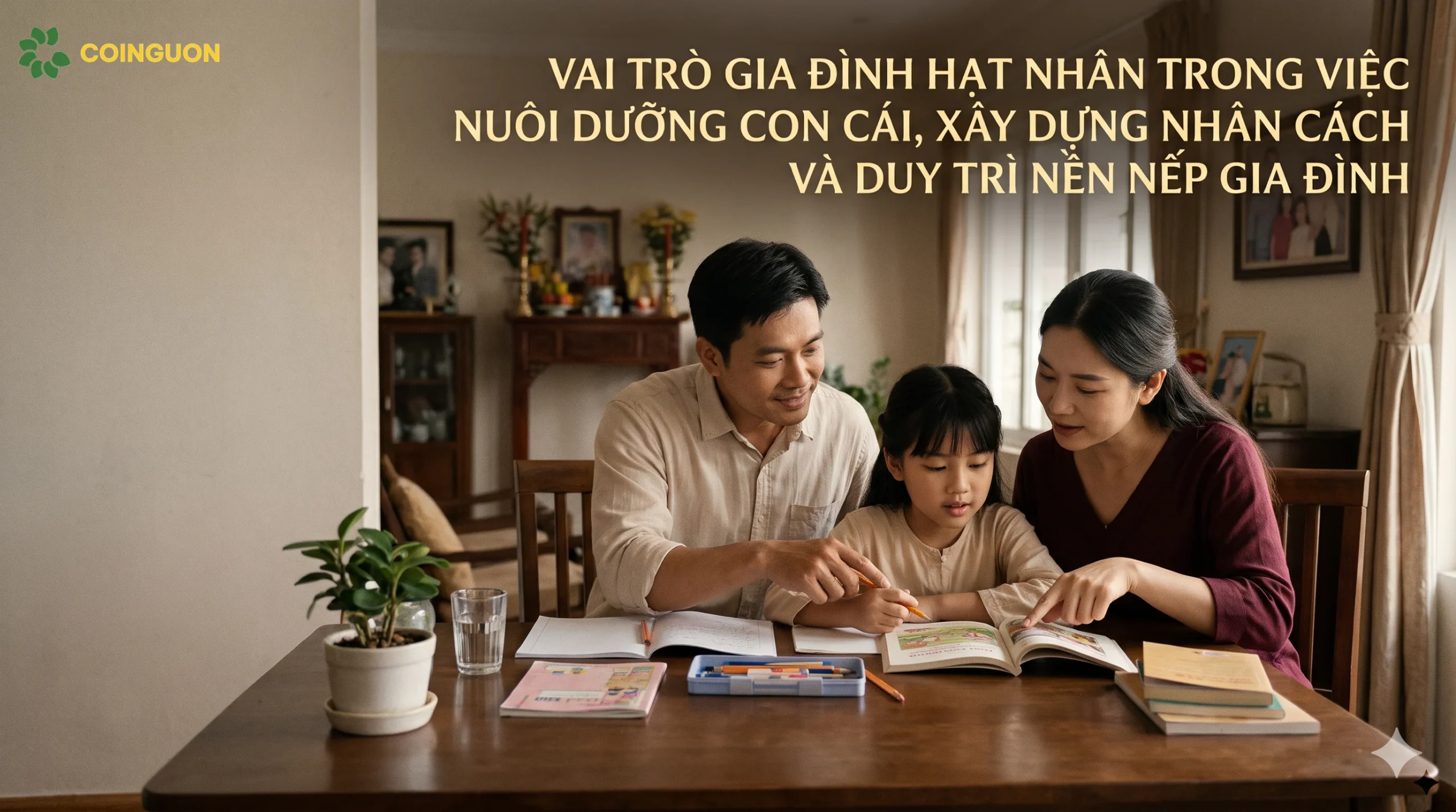 Cha mẹ Việt Nam đồng hành cùng con trong học tập, giáo dục nhân cách và xây dựng nền nếp gia đình - Cội Nguồn ORA